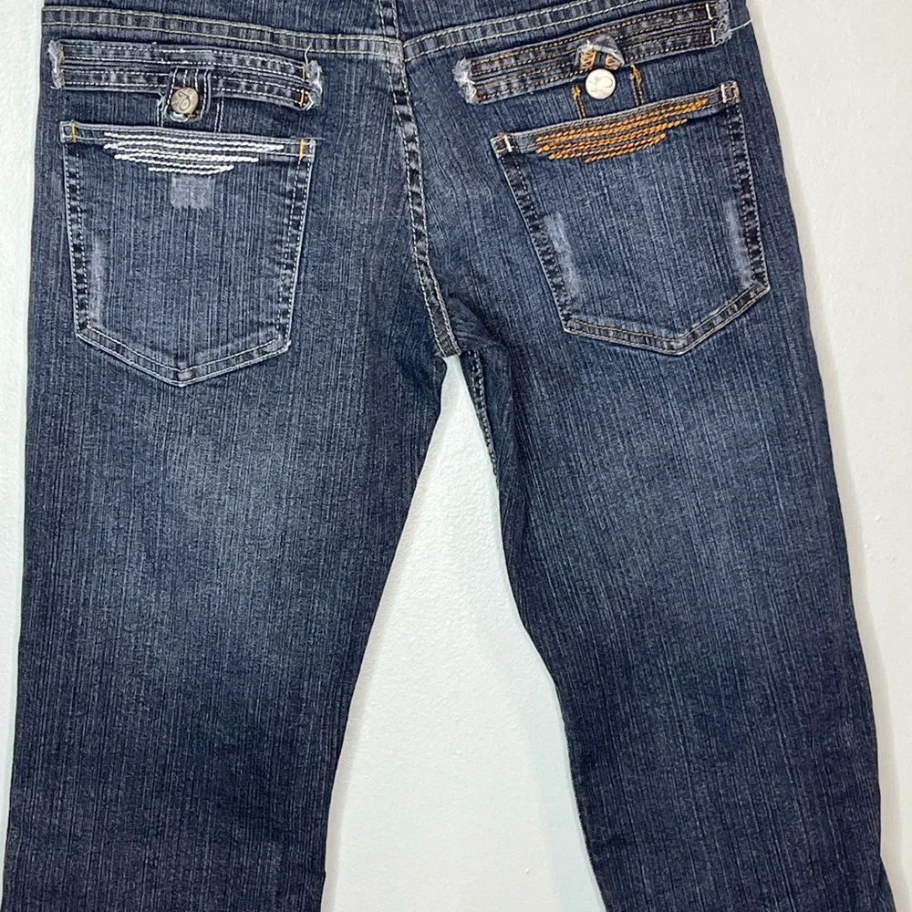 J-Star Distressed Denim Jeans Size 5/6 - Picture 7 of 7